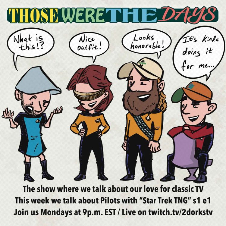 cover art for Star Trek TNG - S1E1