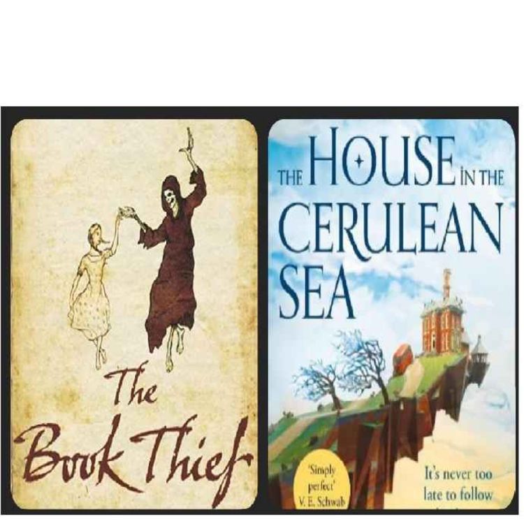 cover art for Rose's Corner #1 - The Book Thief and The House in the Cerulean Sea