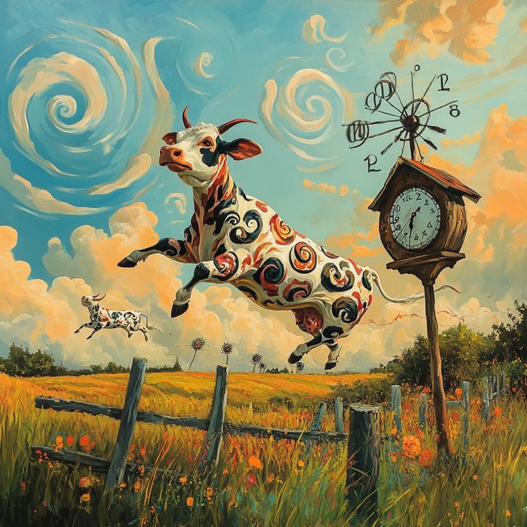 cover art for Chaotic Cows and Screaming Roosters