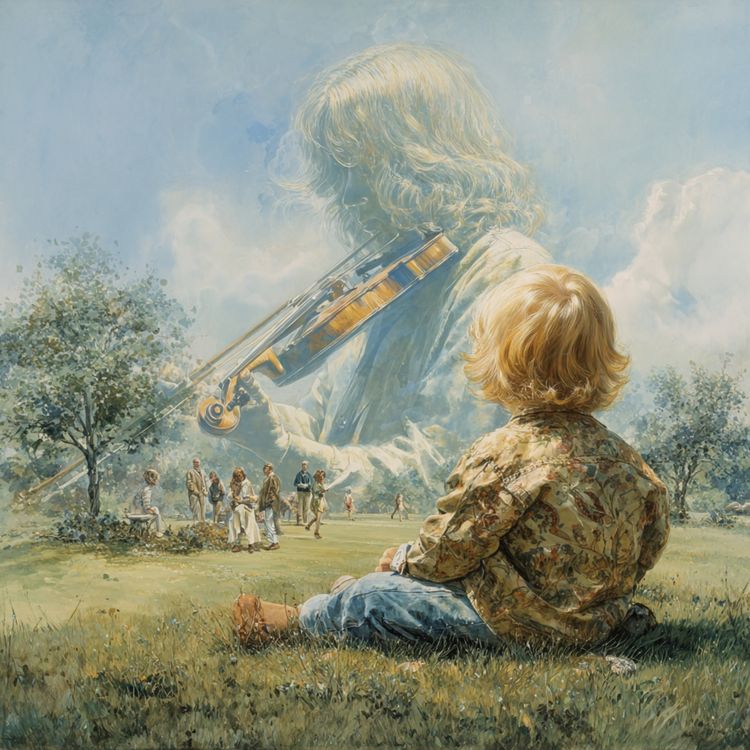 cover art for A Violin in the Tall Grass