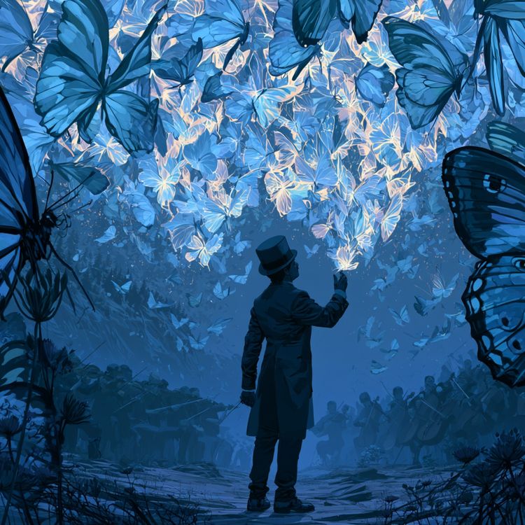 cover art for The Butterfly Orchestra Was Too Loud