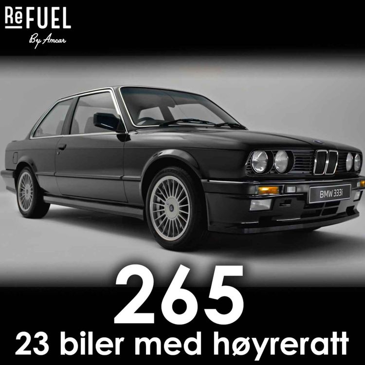 cover art for #265 - 23 biler med høyreratt