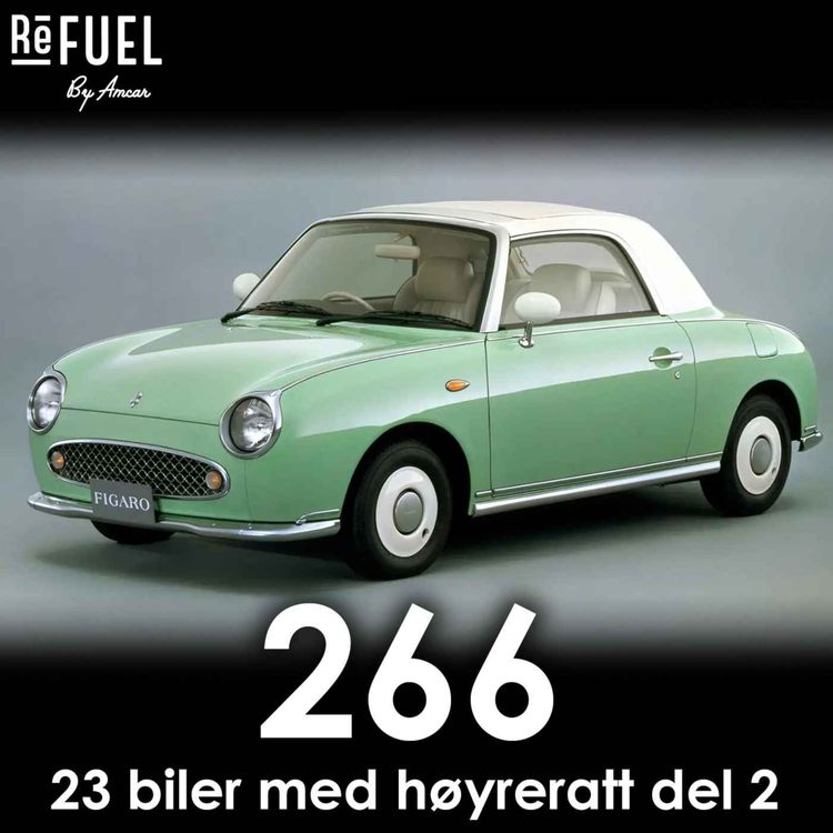 cover art for #266 - 23 biler med høyreratt del 2