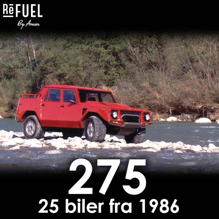 cover art for #275 - 25 biler fra 1986