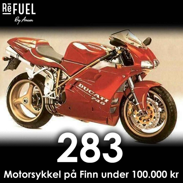 cover art for #283 - Motorsykkel på Finn under 100.000 kr