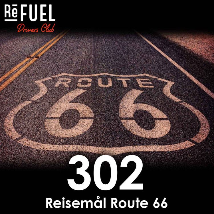 cover art for #302 - Reisemål Route 66