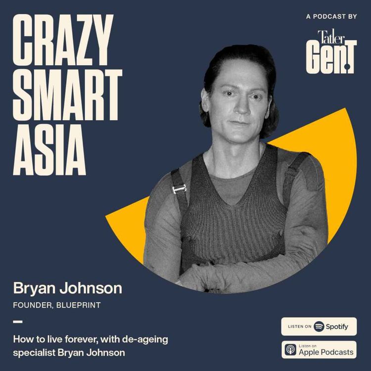 cover art for How to live forever, with de-ageing specialist Bryan Johnson