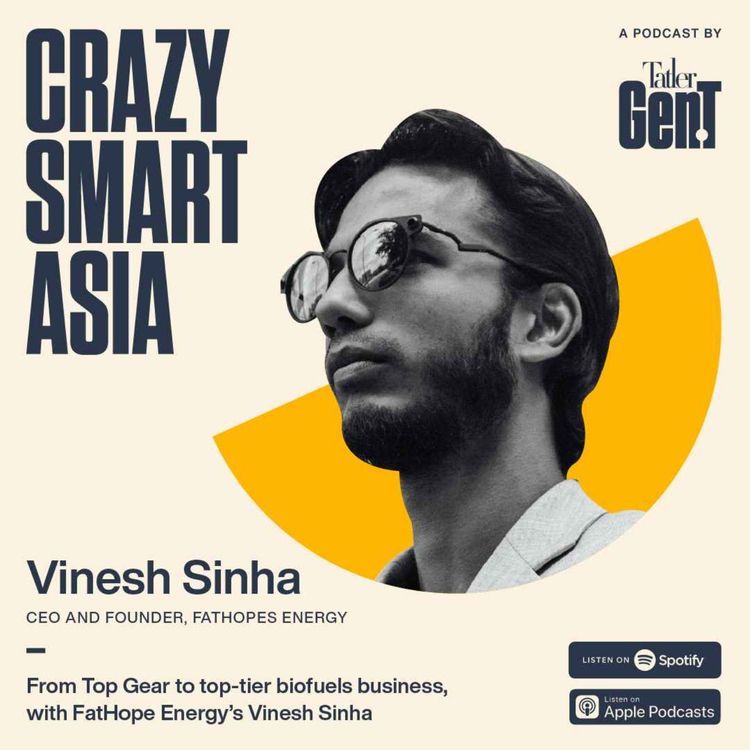 cover art for From Top Gear to top-tier biofuels business, with FatHope Energy’s Vinesh Sinha 