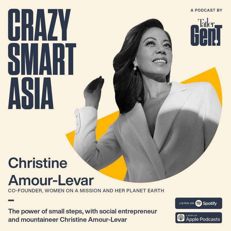 cover art for The power of small steps, with social entrepreneur and mountaineer Christine Amour-Levar