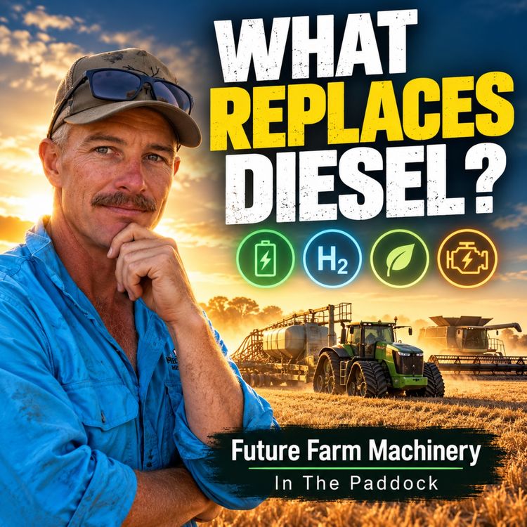 cover art for What Replaces Diesel on The Farm - The Future of Farm Machinery