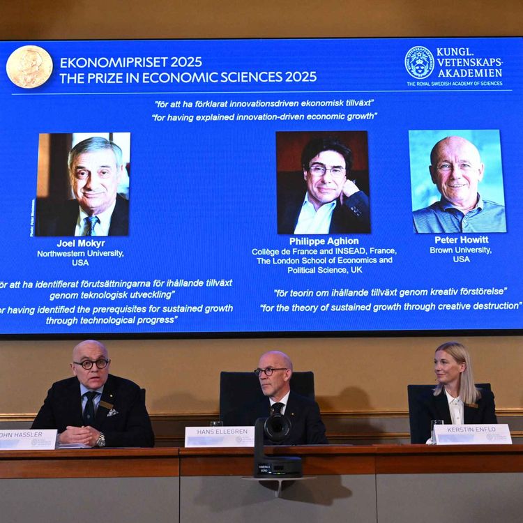 cover art for Tập 337 | Nobel Kinh tế 2025: quy luật kiến tạo và phá hủy trong tăng trưởng kinh tế