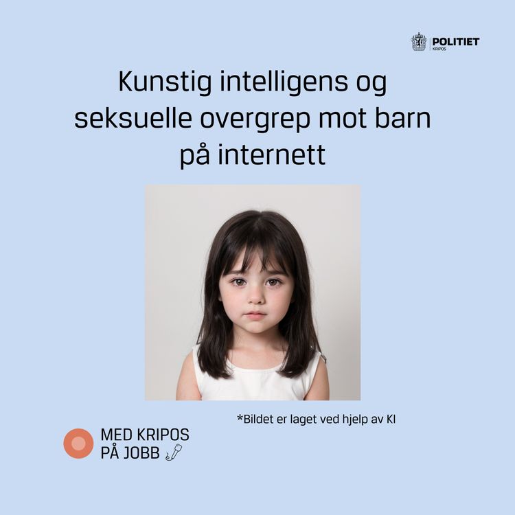 cover art for Kunstig intelligens og seksuelle overgrep mot barn på internett