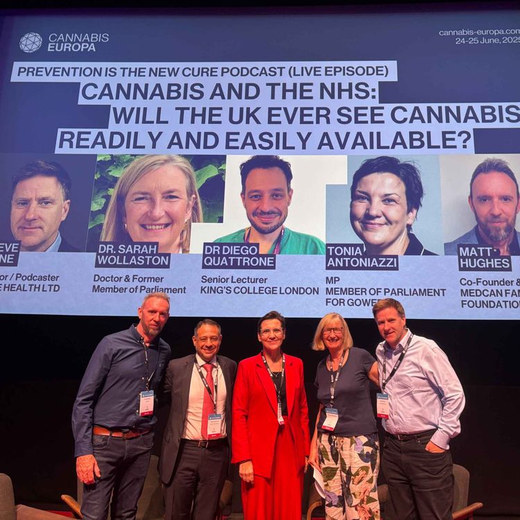 cover art for 60. Medical cannabis LIVE episode