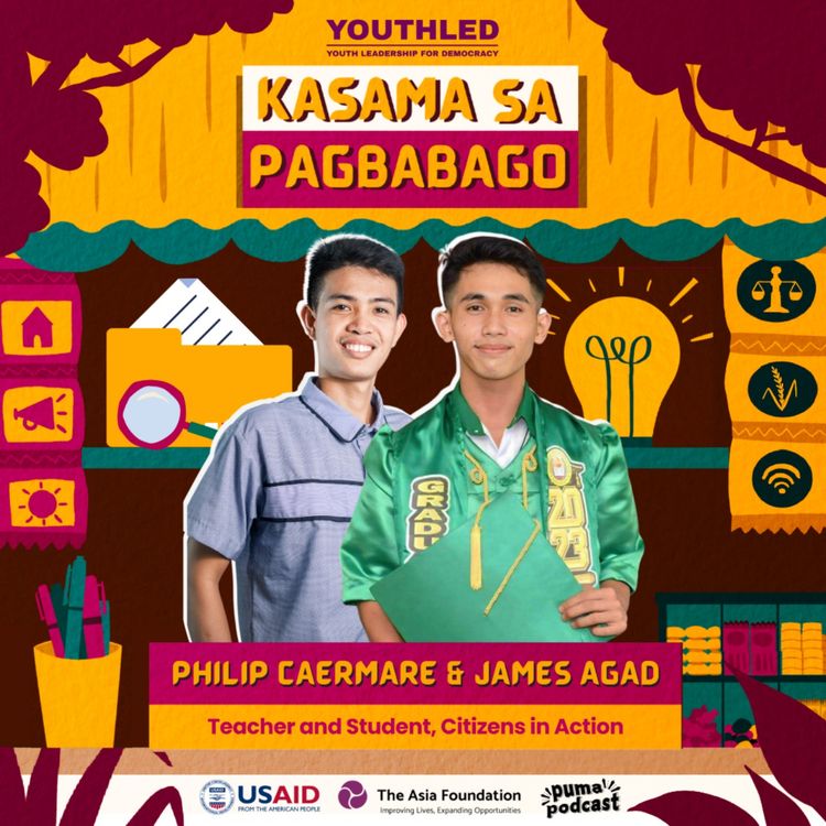 cover art for Philip Caermare and James Agad: Teacher and student, citizens in action