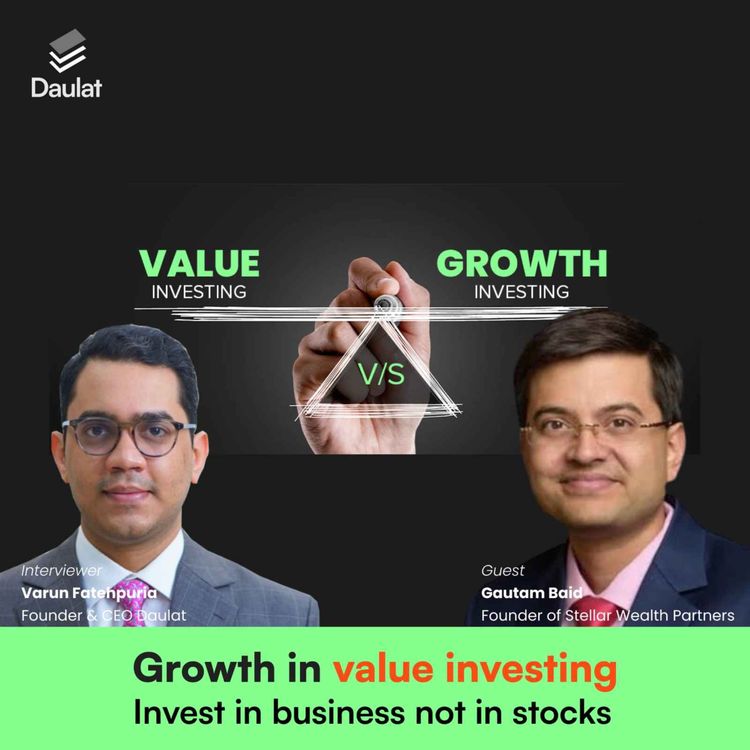 cover art for Interview with Gautam Baid, Founder Stellar Wealth Partners | Talks With Daulat | Expert Series