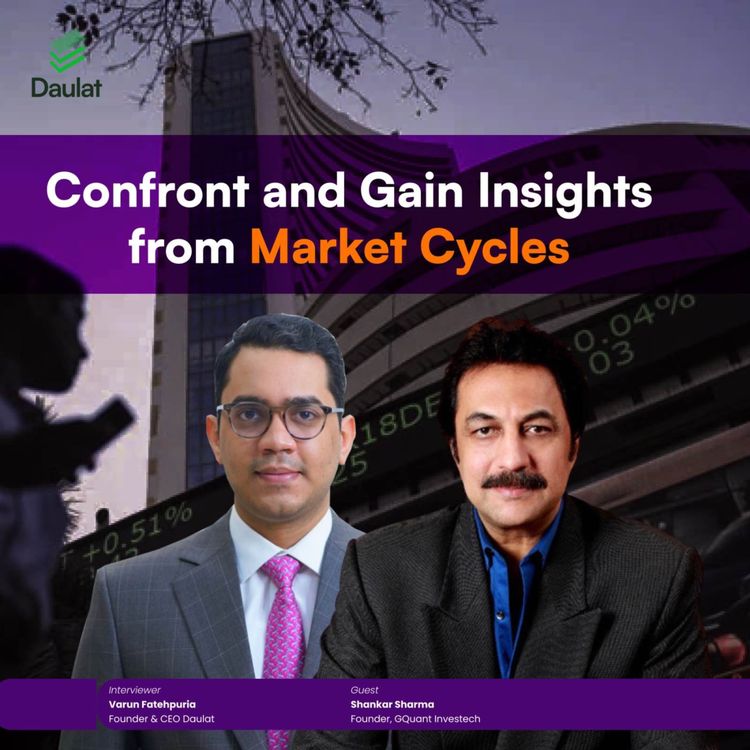 cover art for Interview with Shankar Sharma, Founder, GQuant Investech | Talks With Daulat | Expert Series