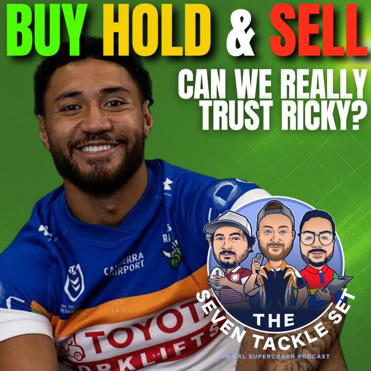 cover art for NRL SuperCoach 2026: R5 BUY HOLD SELL 🔄 There Is Risk 😨