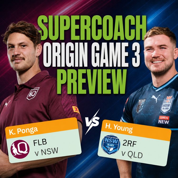 cover art for NRL SuperCoach 2026: STATE OF ORIGIN 3 SUPERCOACH 😍 The Decider!
