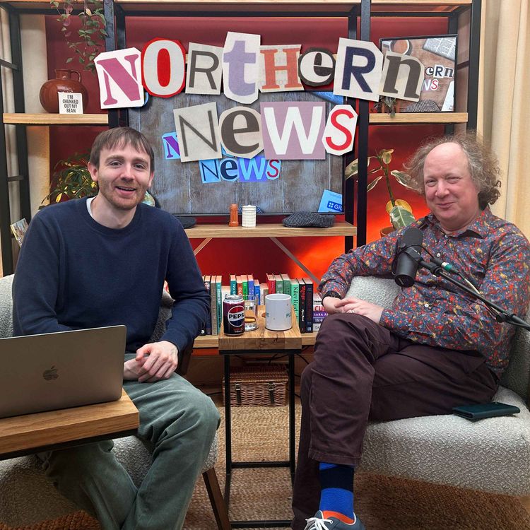 cover art for Supersonic Millipede Train with Andy Zaltzman