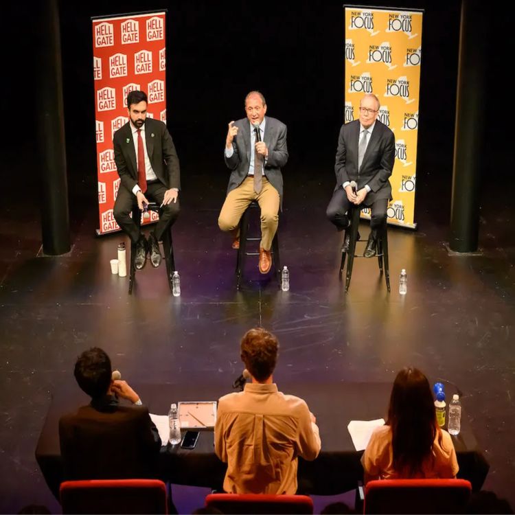 cover art for Mayoral Forum Recap & Eggs Over Easy with George Santos