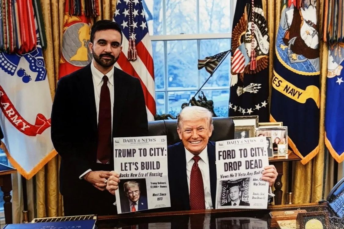 cover art for Goddamn, Trump Still Really Loves Zohran, and The NYPD Still Hates Joy
