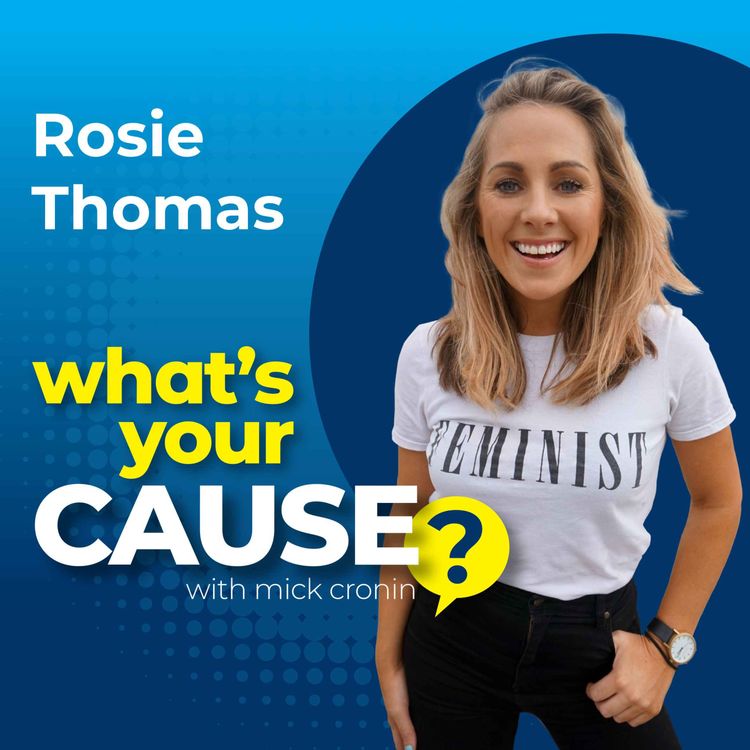 cover art for Rosie Thomas - Creating a Kinder World. 