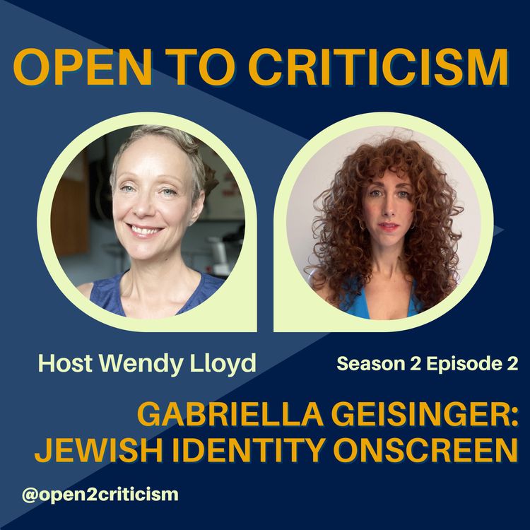 cover art for Jewish Identity Onscreen with Gabriella Geisinger