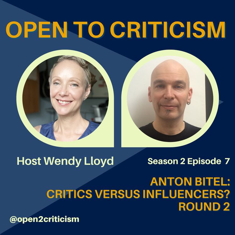 cover art for Critics vs Influencers? Round 2 with Anton Bitel