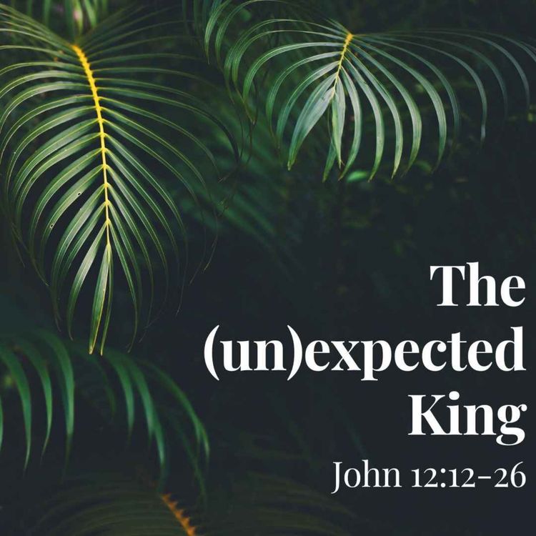 cover art for The (un)expected King (John Russell / Palm Sunday)