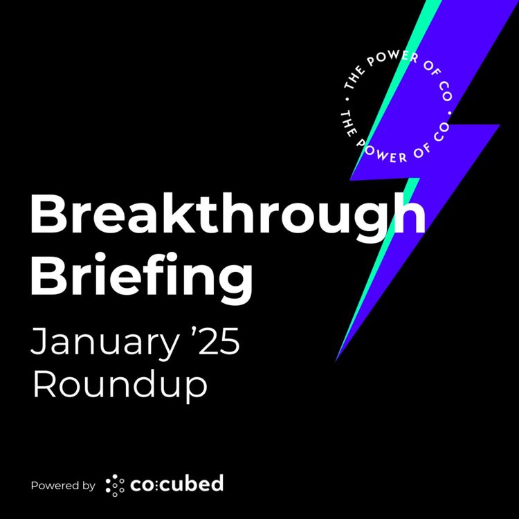 cover art for S2 E1: January Breakthrough Briefing: Is it an AI world & we're just living in it?