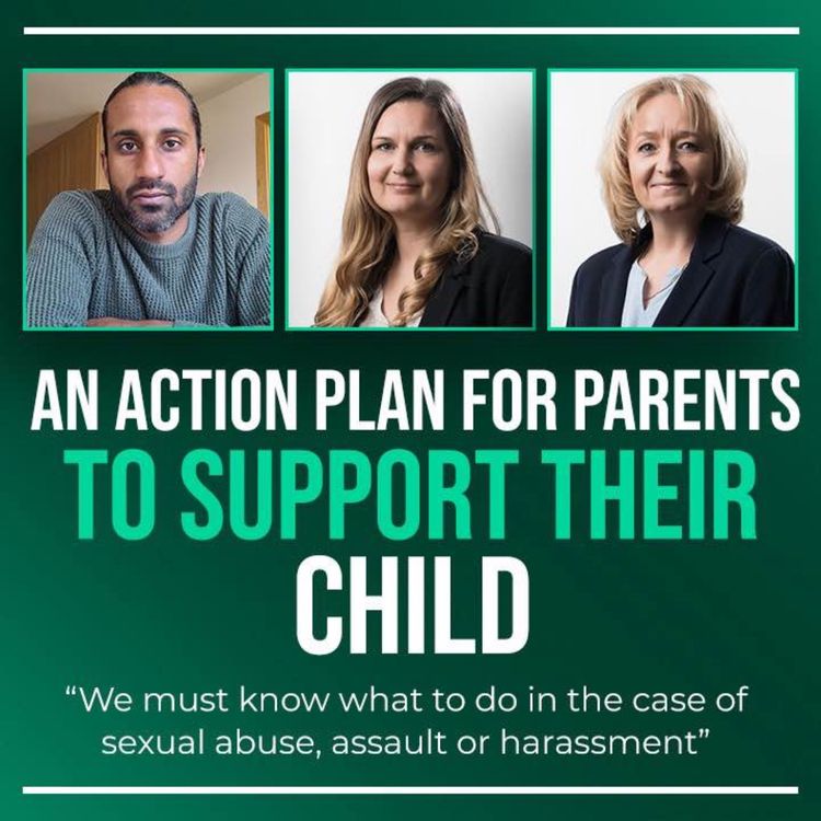 cover art for What to do if your child is sexually abused, assaulted or harassed, online or in person.