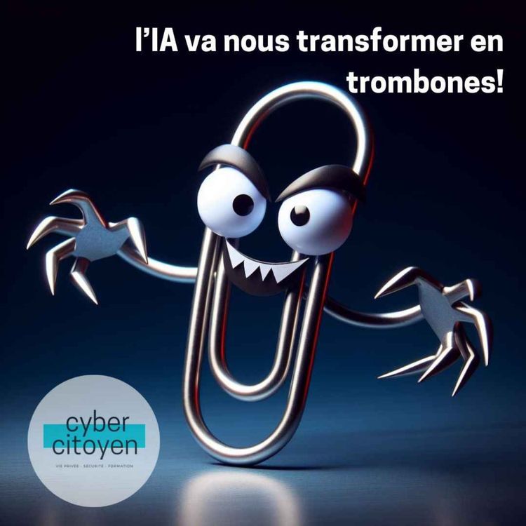 cover art for Épisode 18 - l'IA va nous transformer en trombones!
