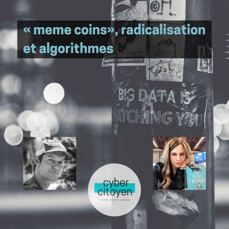 cover art for Épisode 44 - "meme coins", radicalisation et algorithmes