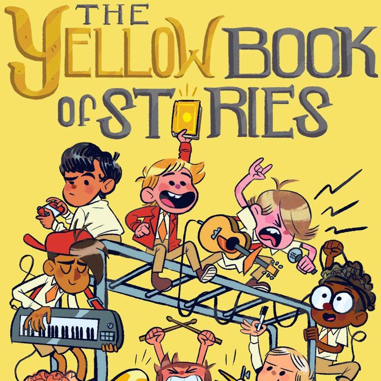 cover art for The Yellow Book of Stories