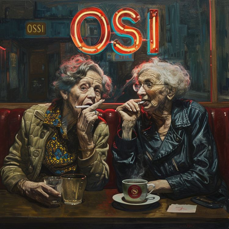 cover art for Estelle and Susanne Talk OSI : 1