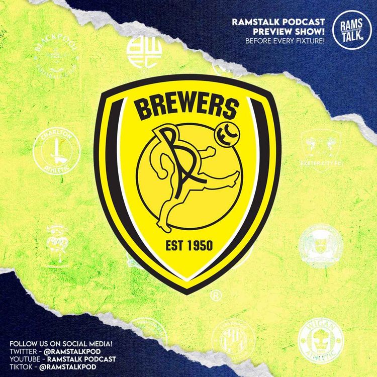 cover art for #93 Burton Albion (A) Preview w/ Dave Fletcher from BBC Radio Derby