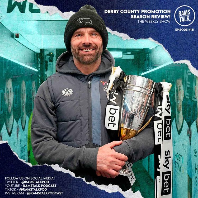 cover art for #181 Derby County Promotion Season Review 23/24