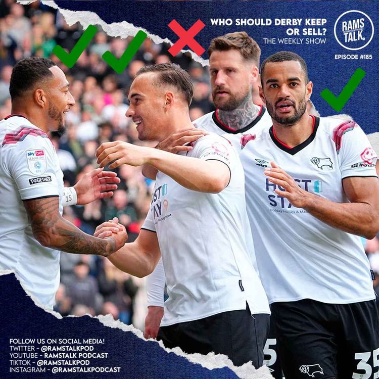cover art for #185 Who Should Derby County Keep Or Sell This Summer?