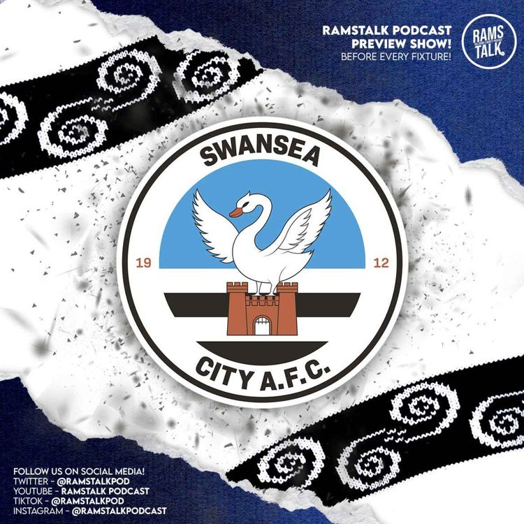 cover art for #234 Derby County vs Swansea City Preview (H) w/ Swans Cast