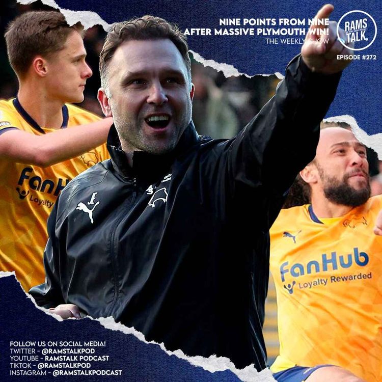 cover art for #272 Derby Make It 9 Points From 9 After MASSIVE Plymouth Win!