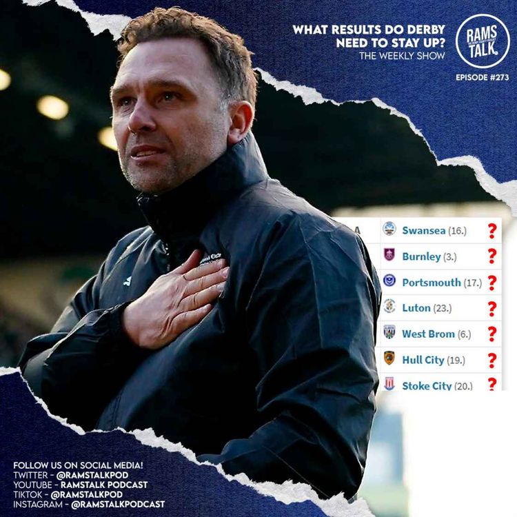 cover art for #273 What Results Do Derby Need To Stay Up This Season?