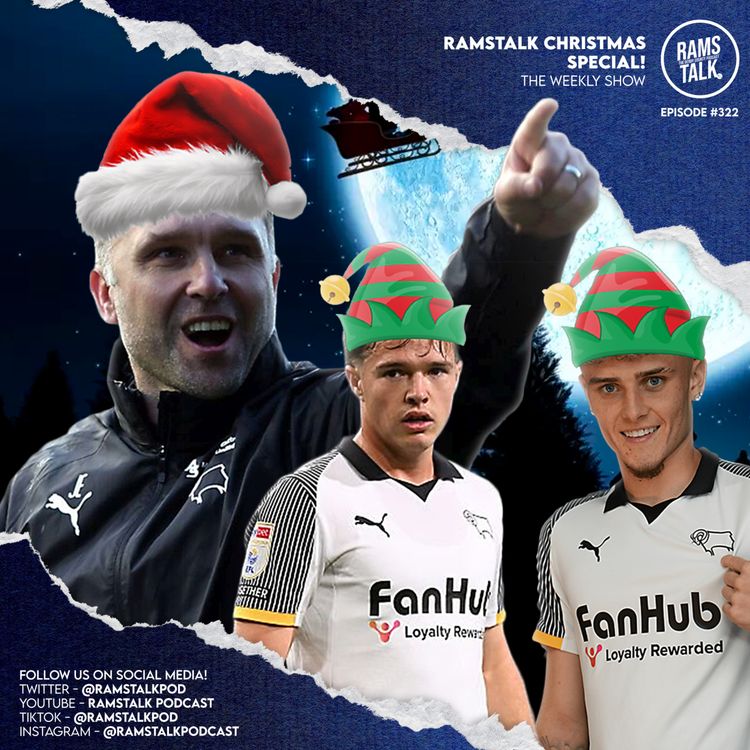 cover art for #322 RamsTalk Christmas Special 2025!