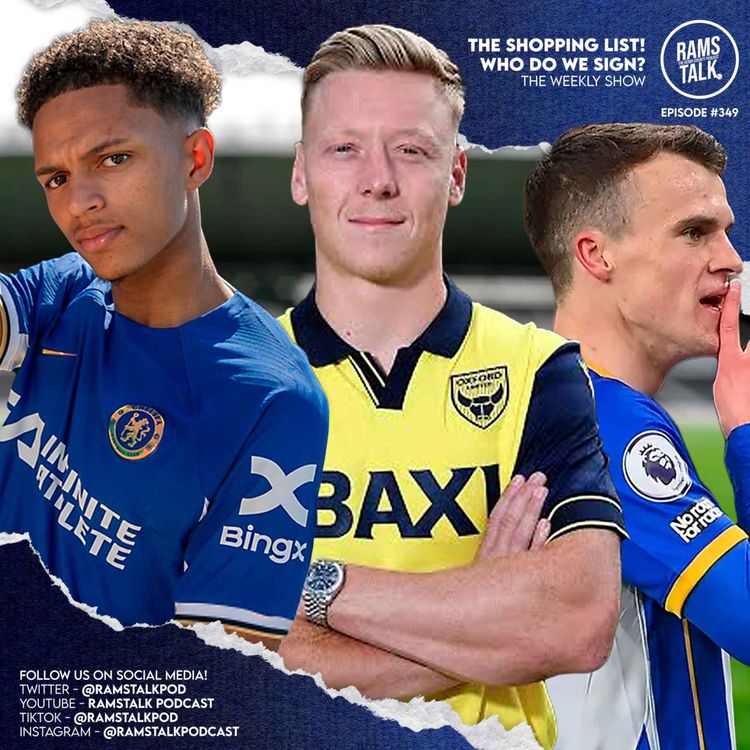 cover art for #349 The Shopping List - Who Should Derby County Sign This Season?