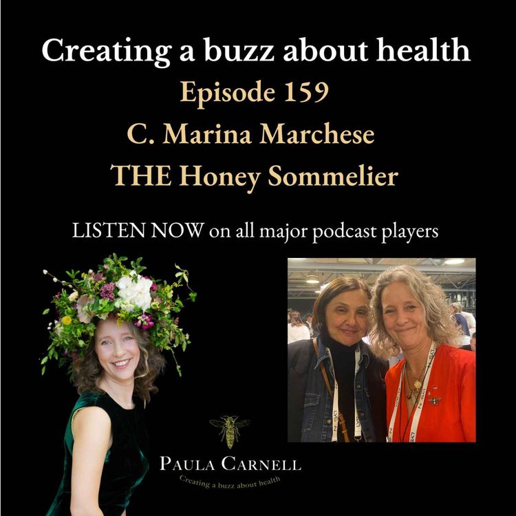 cover art for THE Honey sommelier, Marina Marchese, chats with Paula