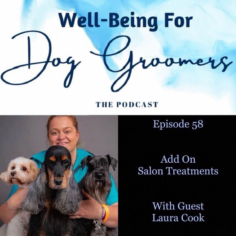 cover art for Episode 58 - Laura Cook ... Add On Salon Treatments 