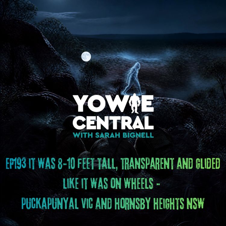 cover art for EP193 It Was 8-10 Feet Tall, Transparent and Glided Like It Was on Wheels - Puckapunyal VIC and Hornsby Heights NSW