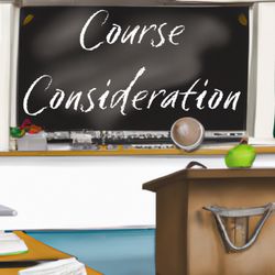 cover art for Course Consideration