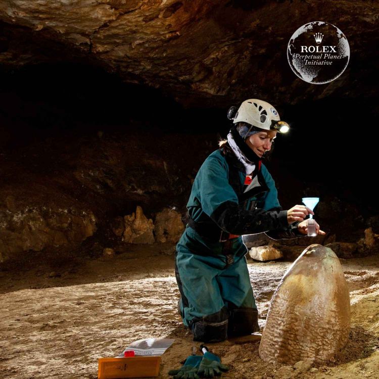 cover art for Gina Moseley – unlocking climate secrets in the caves of Greenland