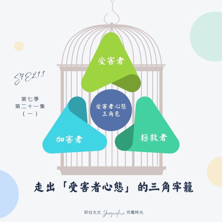 cover art for 走出「受害者心態」的三角牢籠 S7E21.1 