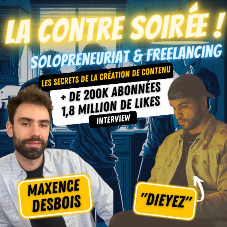 cover art for Les secrets derrière la création de contenu à plus d'1 million de likes- Avec Dieyez.